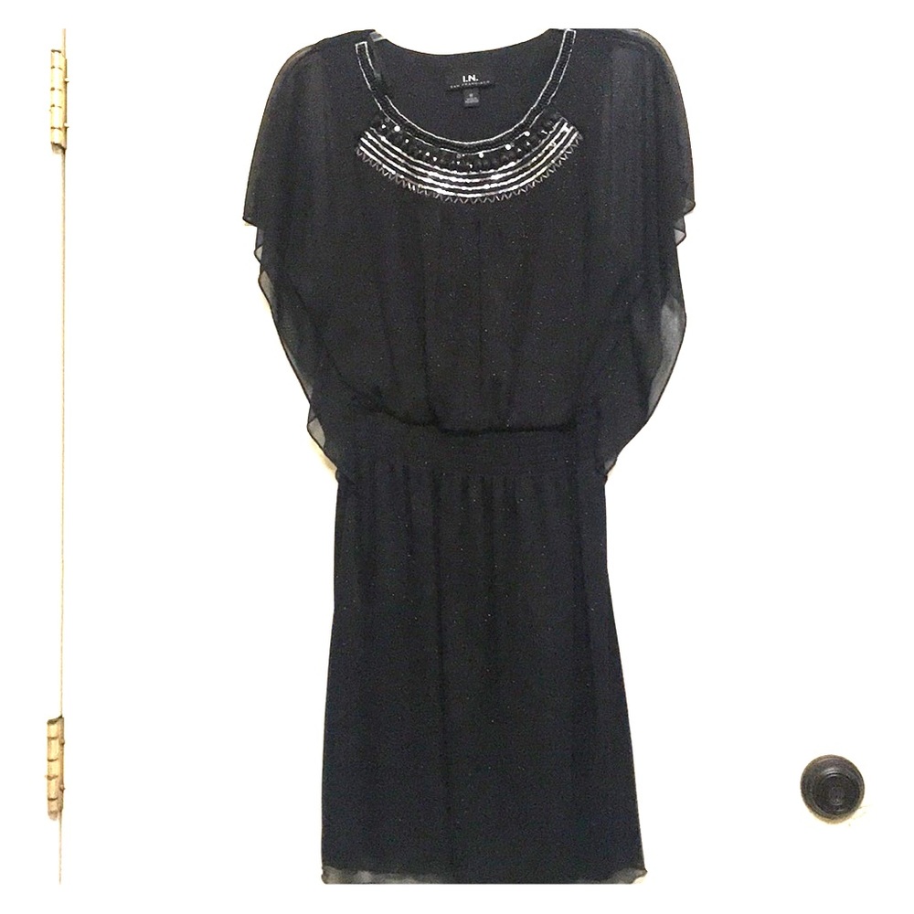 Black/silver Dress